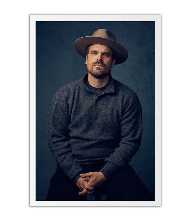 Poster David Harbour - Stranger Things - Ator - Séries