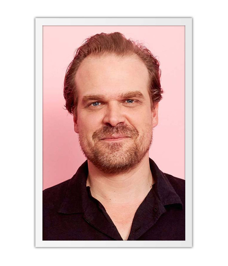 Poster David Harbour - Stranger Things - Ator - Séries