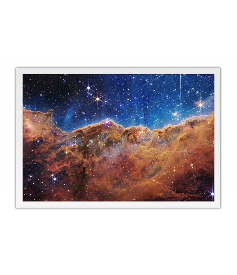 Poster James Webb - Fotografia Espacial Telescópio - Universo