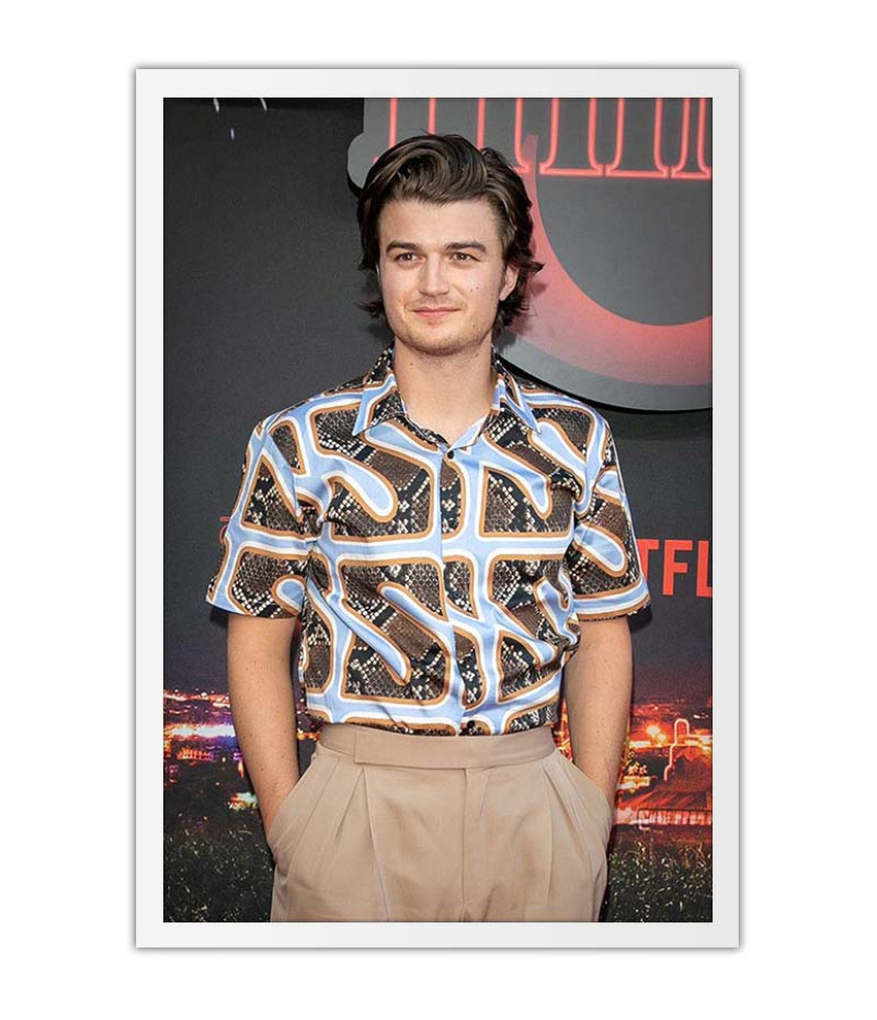 Poster Joe Keery - Stranger Things - Ator - Séries