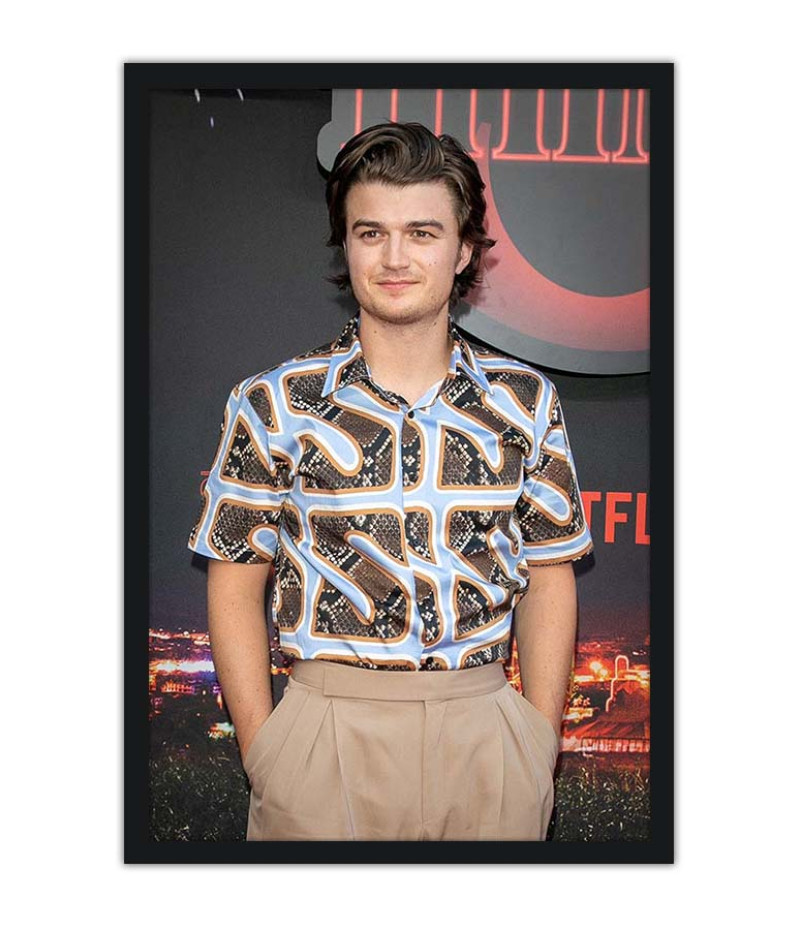 Poster Joe Keery - Stranger Things - Ator - Séries