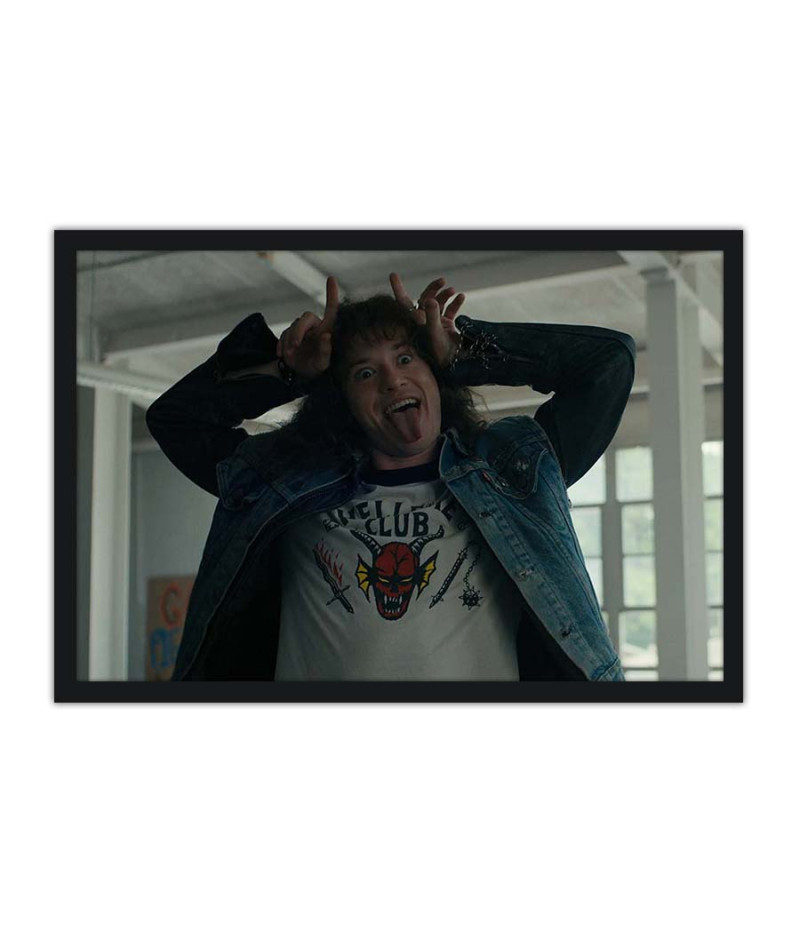 Poster Joseph Quinn - Stranger Things - Ator - Séries