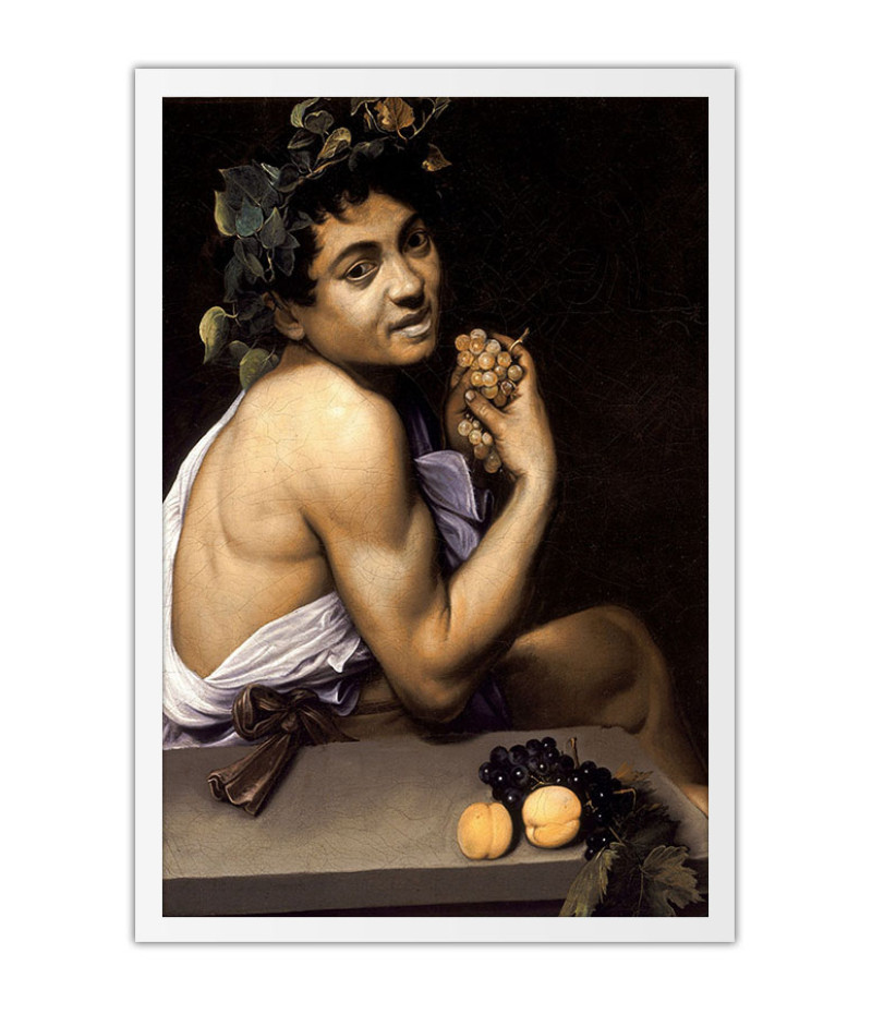 Poster Caravaggio - Young Sick Bacchus - Obras de Arte