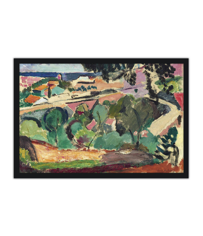 Poster Henri Matisse - Paysage de Collioure - Obras de Arte