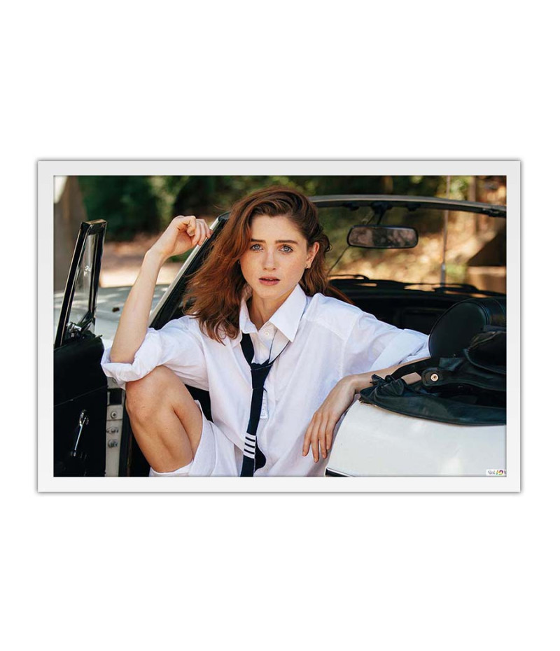 Poster Natalia Dyer - Stranger Things - Atriz - Séries