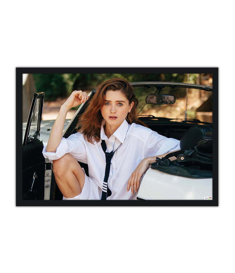 Poster Natalia Dyer - Stranger Things - Atriz - Séries