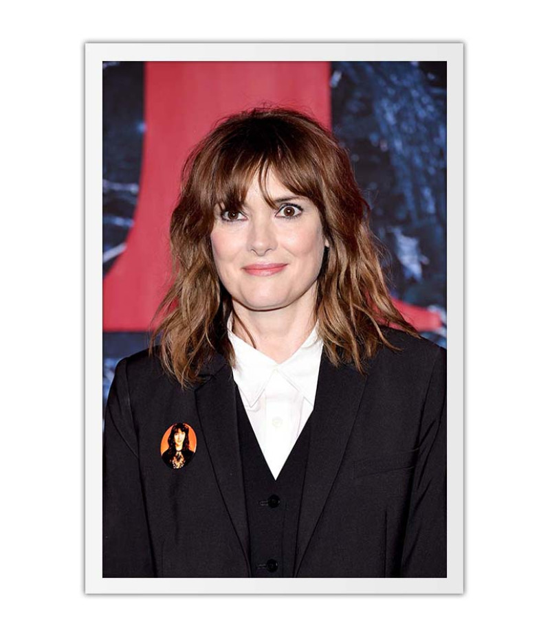 Poster Winona Ryder - Stranger Things - Atriz - Séries