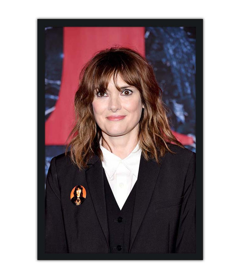 Poster Winona Ryder - Stranger Things - Atriz - Séries